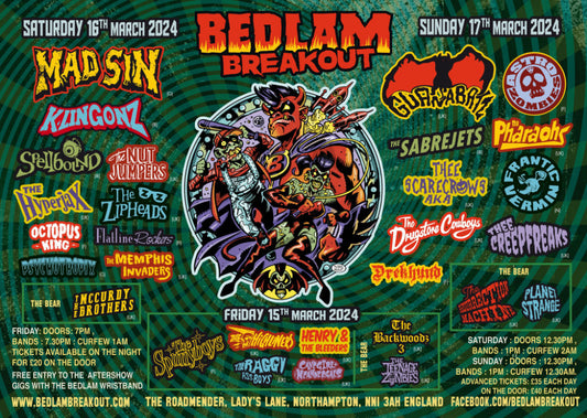 GONNA BE A BEDLAM BREAKOUT!