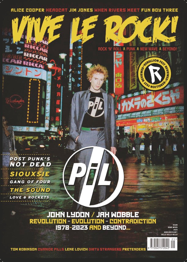 VIVE LE ROCK 105 PUBLIC IMAGE LTD./JAH WOBBLE & POST PUNK