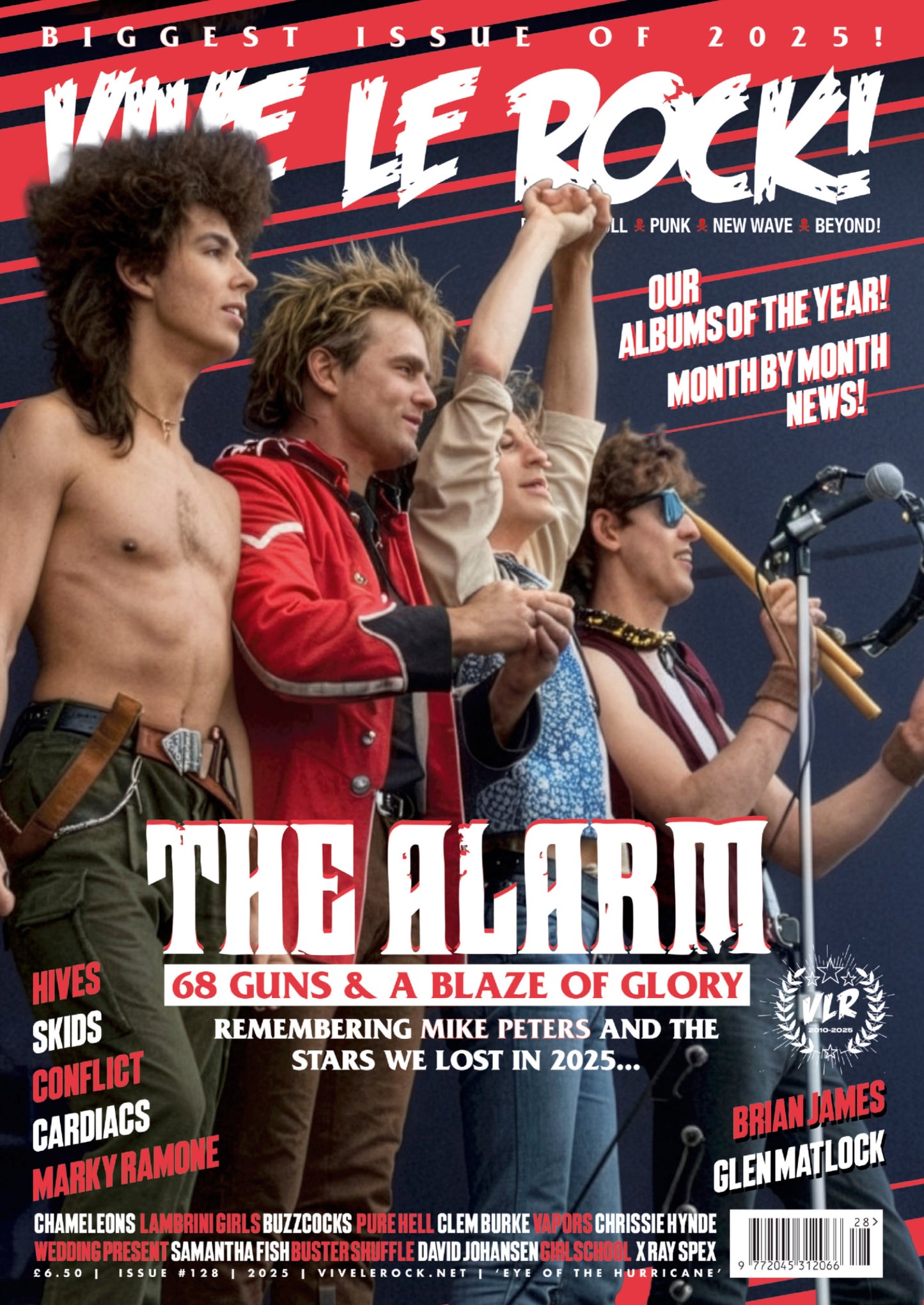 VIVE LE ROCK 128: THE ALARM & THE BEST OF 2025 - PREORDER!
