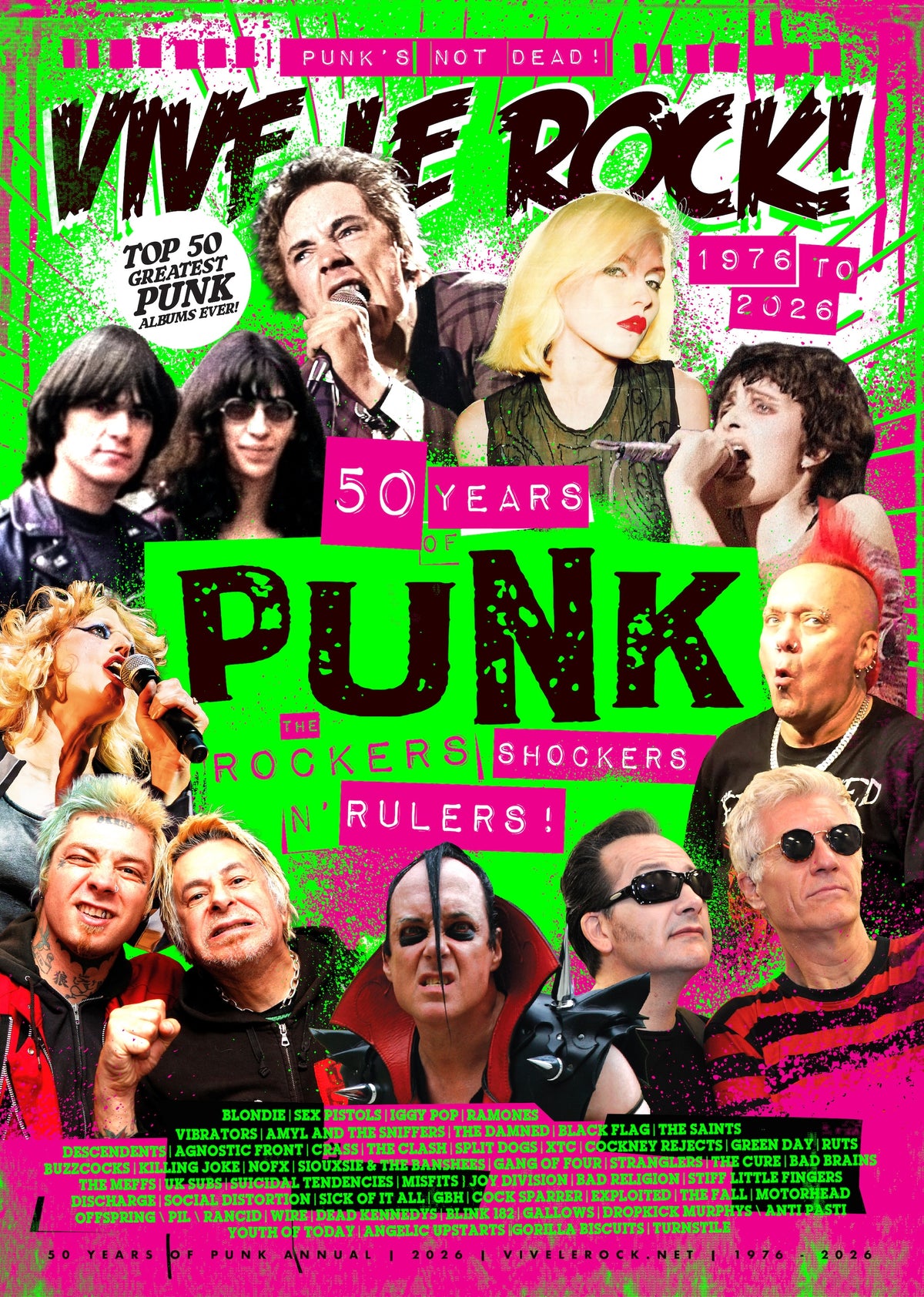THE ULTIMATE 50 YEARS OF PUNK MEGA ANNUAL! - PREORDER!