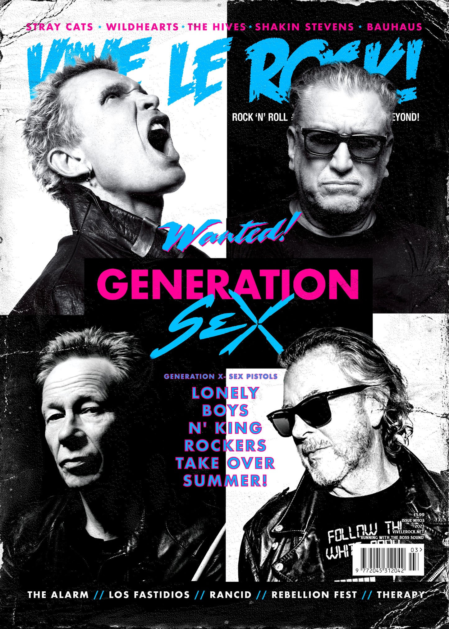 VIVE LE ROCK 103 GENERATION SEX