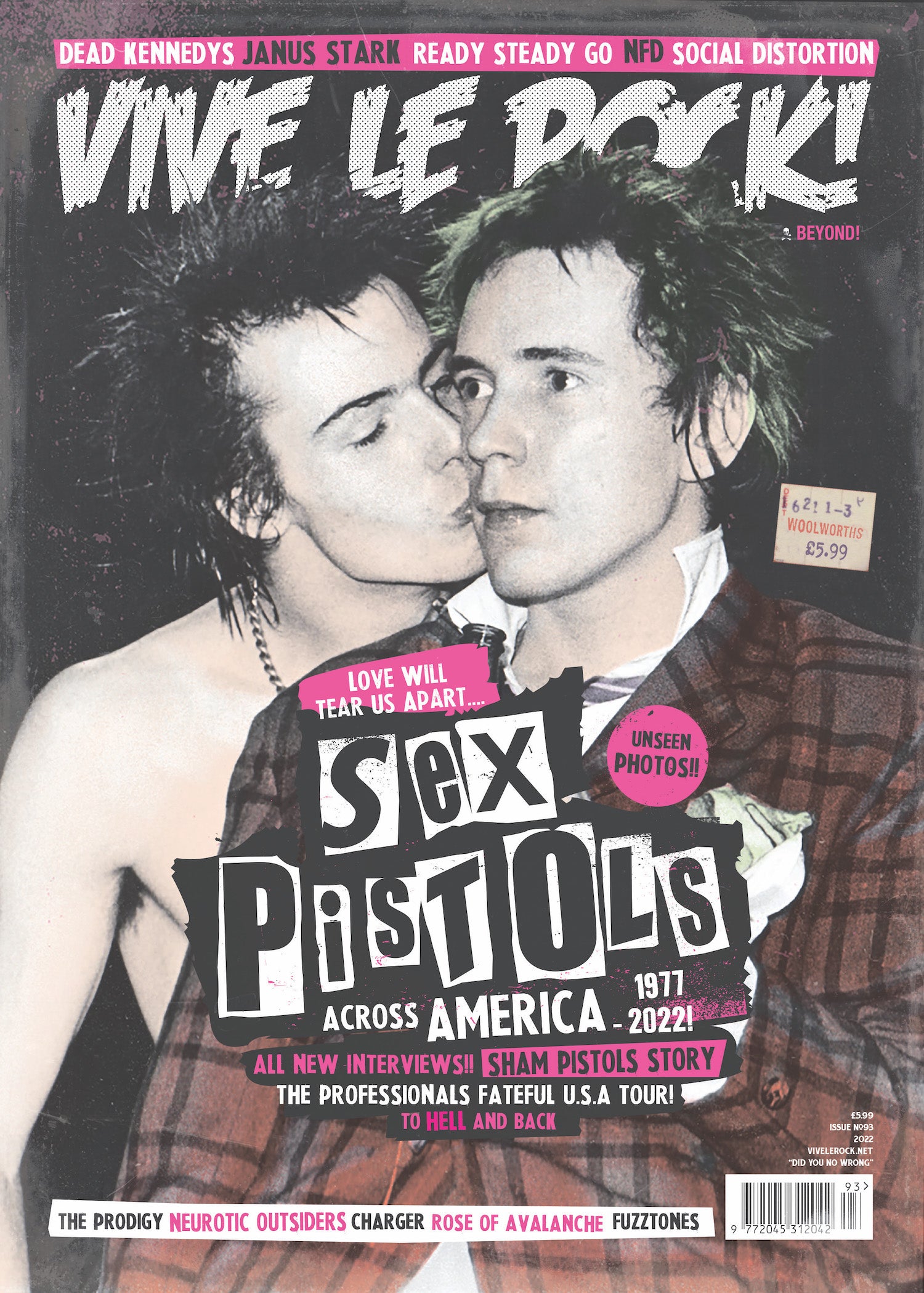 VIVE LE ROCK 93 SEX PISTOLS – Vive Le Rock