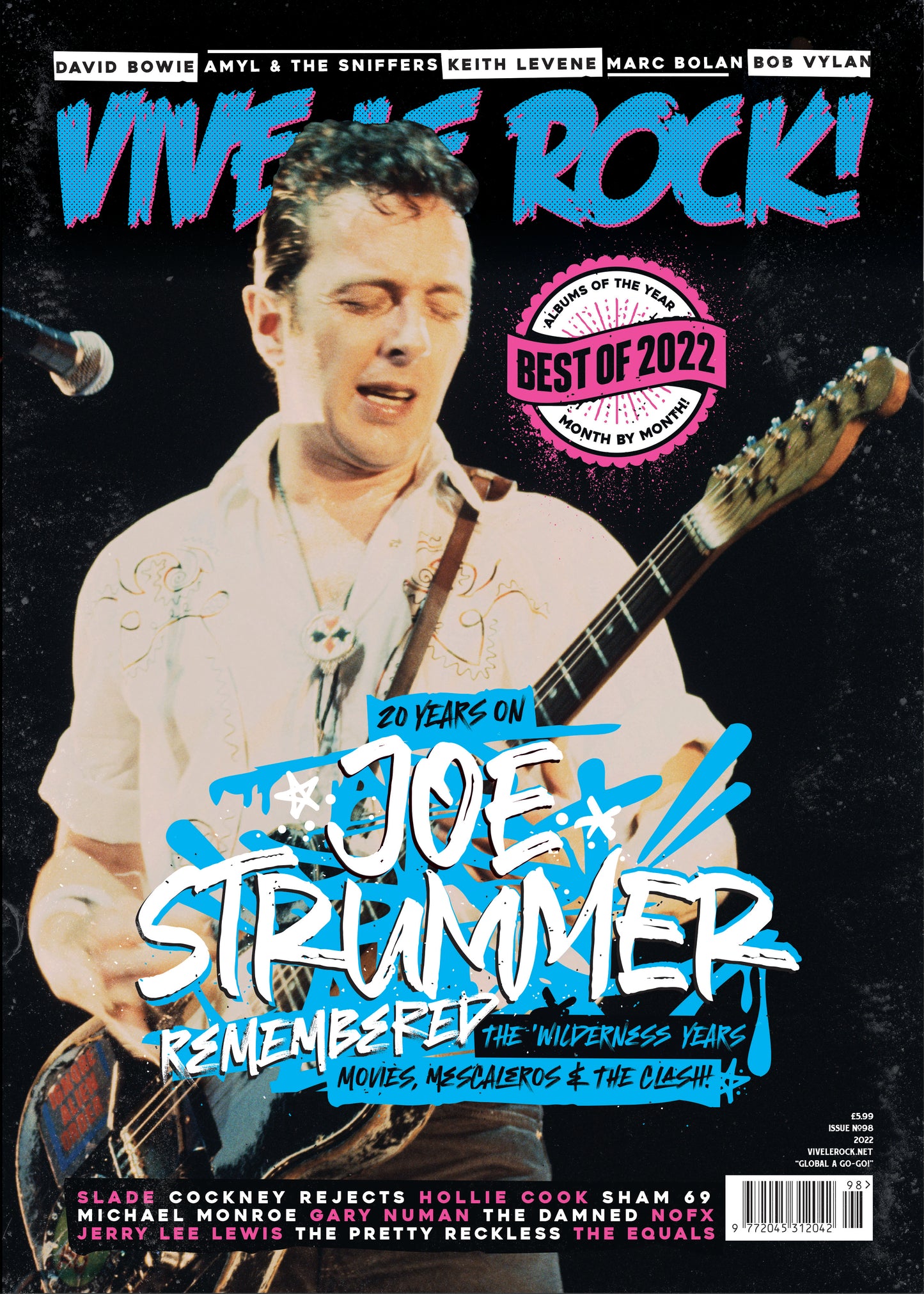 VIVE LE ROCK 98 JOE STRUMMER & THE BEST OF 2022