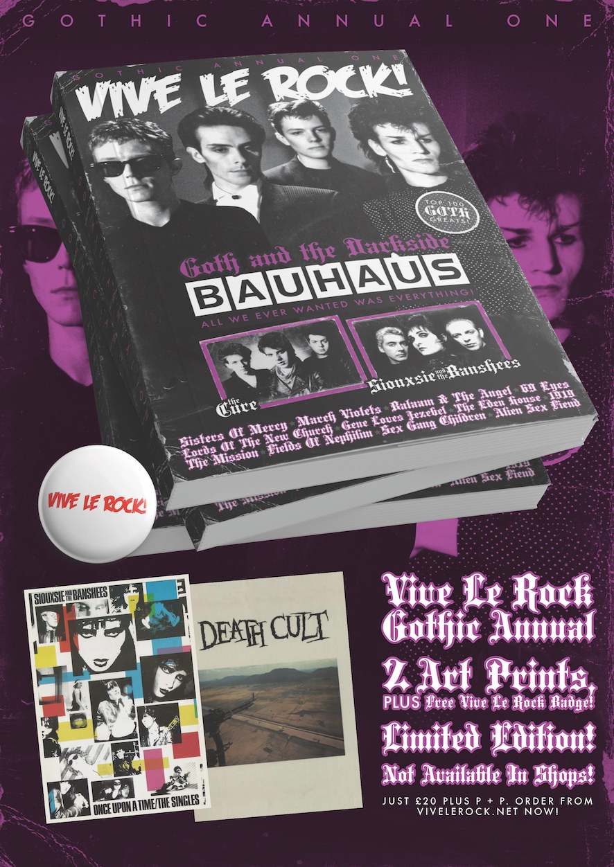 bauhaus vive le rock goth annual