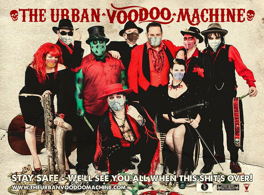 THE URBAN VOODOO MACHINE LAUNCH NEW SINGLE!