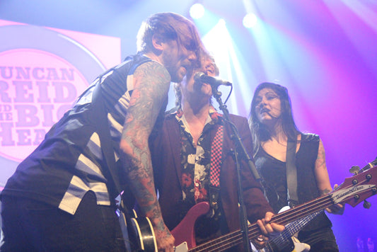 DUNCAN REID AND THE BIG HEADS VIDEO EXCLUSIVE!