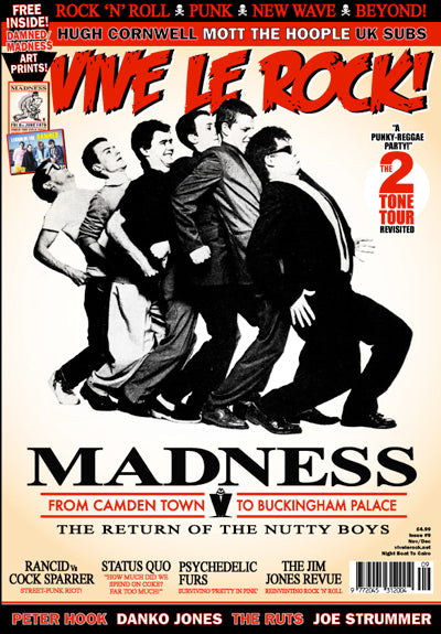 WIN VIVE LE ROCK MADNESS MAGAZINES, SUBSCRIPTIONS & VLR T-SHIRTS!