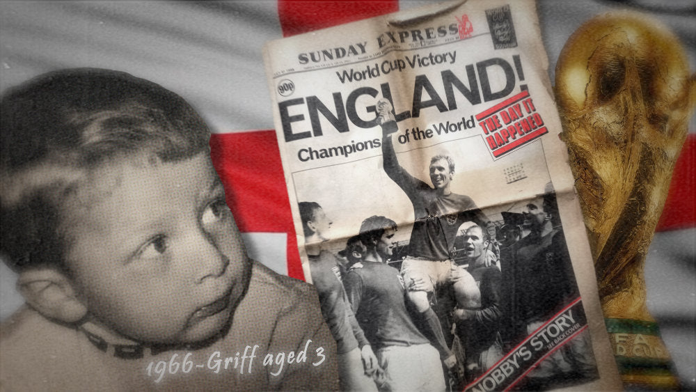 GRIFF'S GUNNING FOR ENGLAND!