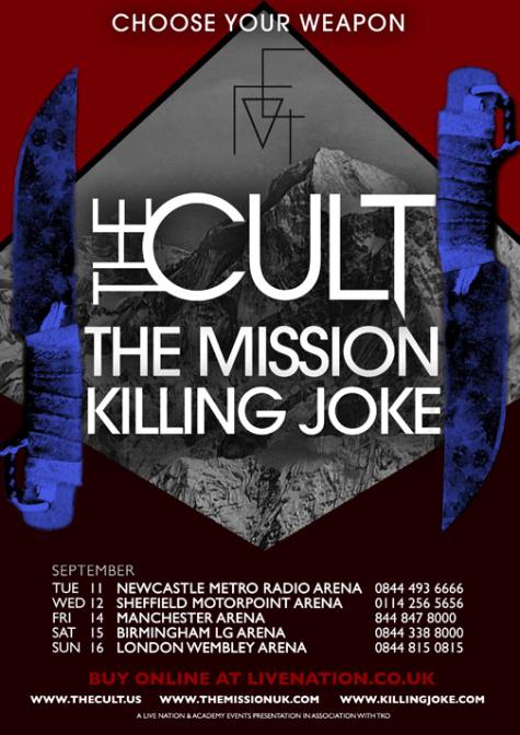 CULT,MISSION, KILLING JOKE-MEGA TOUR