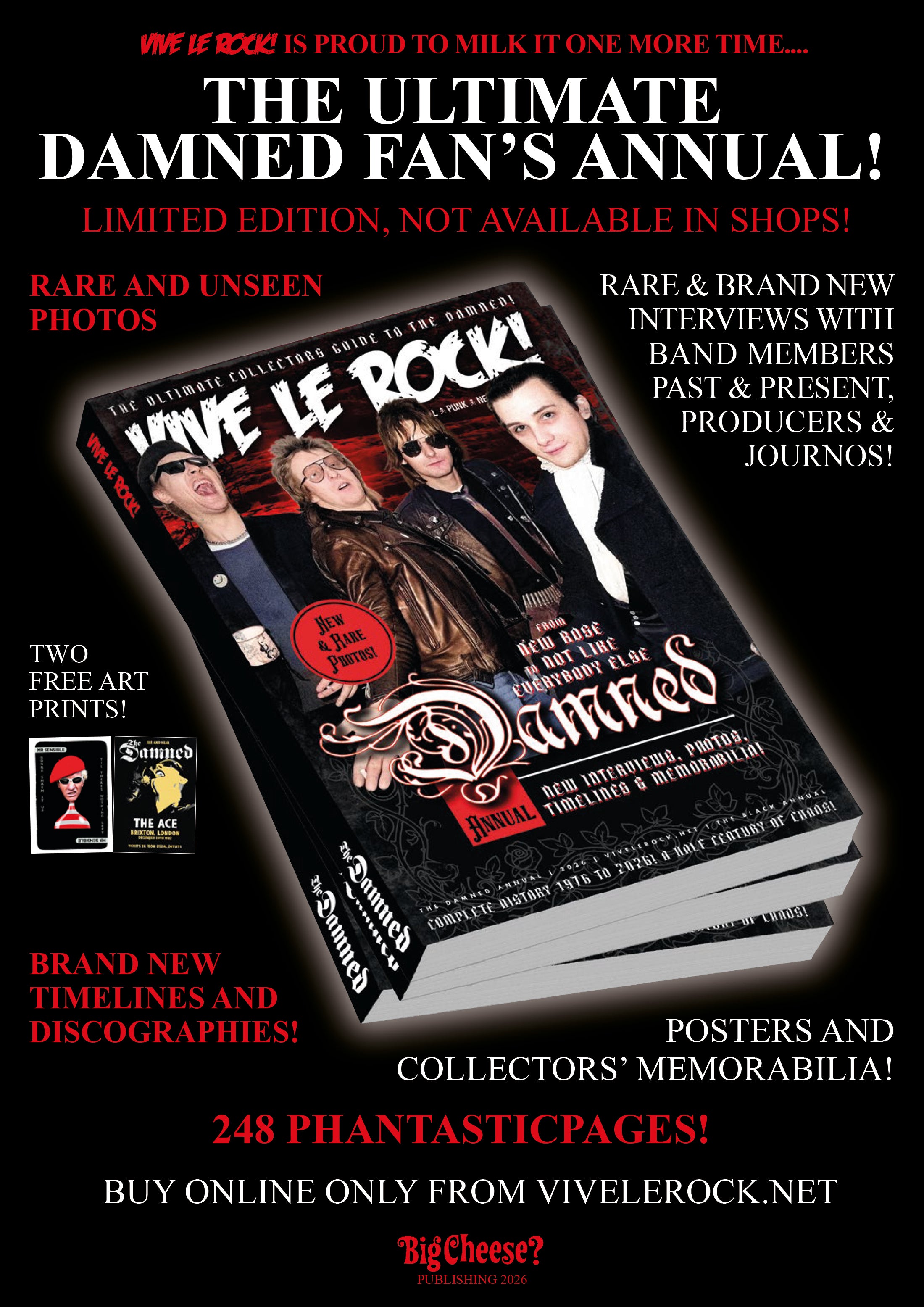 THE ULTIMATE DAMNED ANNUAL - PREORDER! – Vive Le Rock