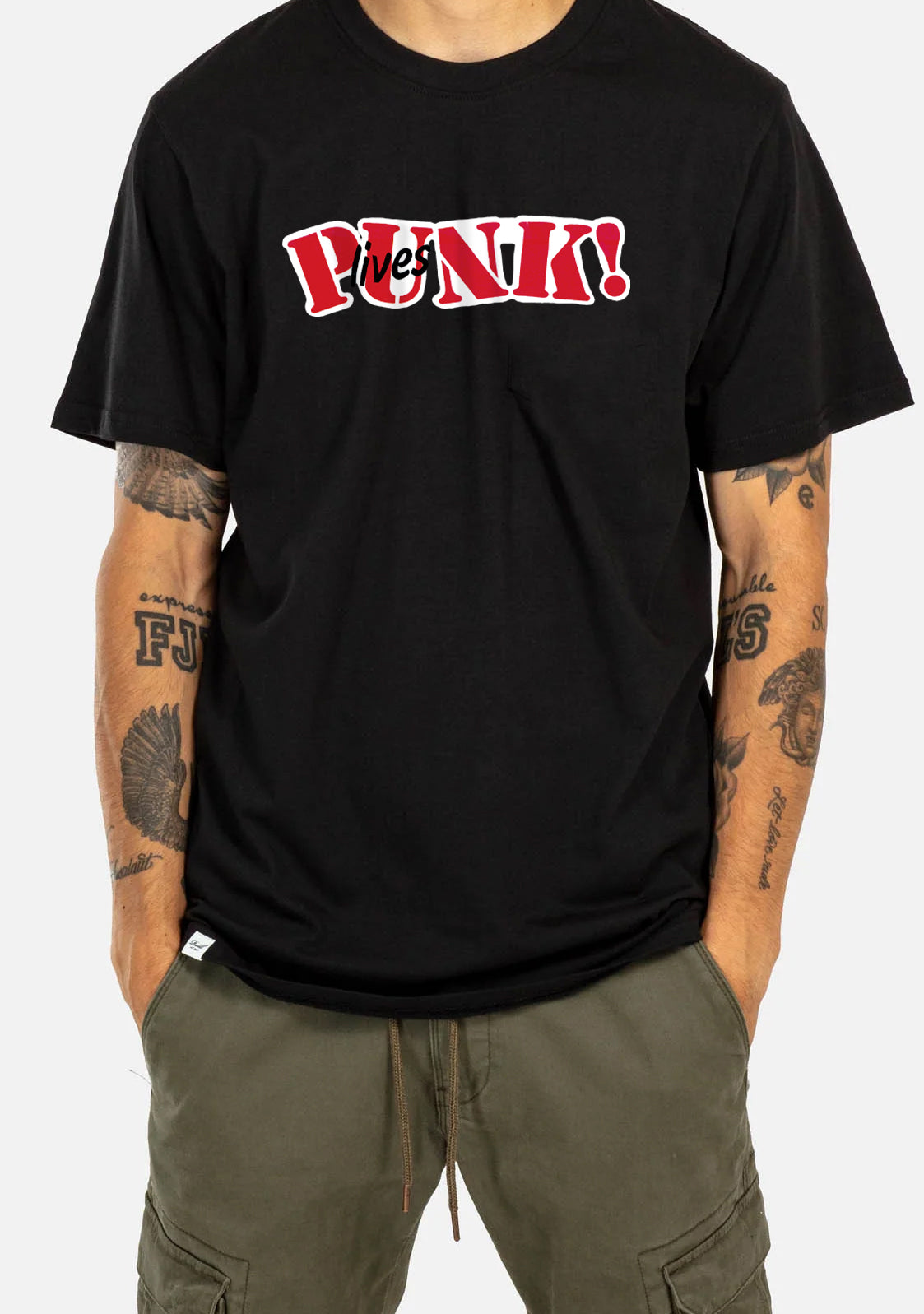 LIMITED EDITION PUNK LIVES T-SHIRT! LAST FEW!