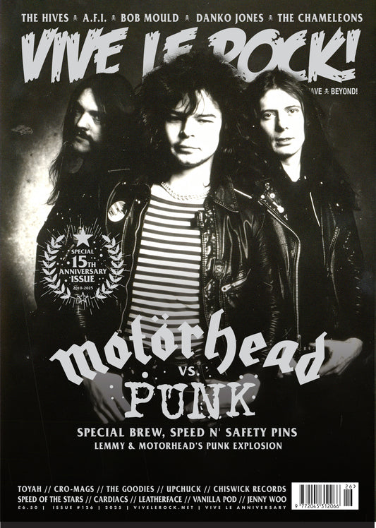 VIVE LE ROCK 126: MOTORHEAD & SPECIAL 15TH ANNIVERSARY ISSUE - PREORDER!