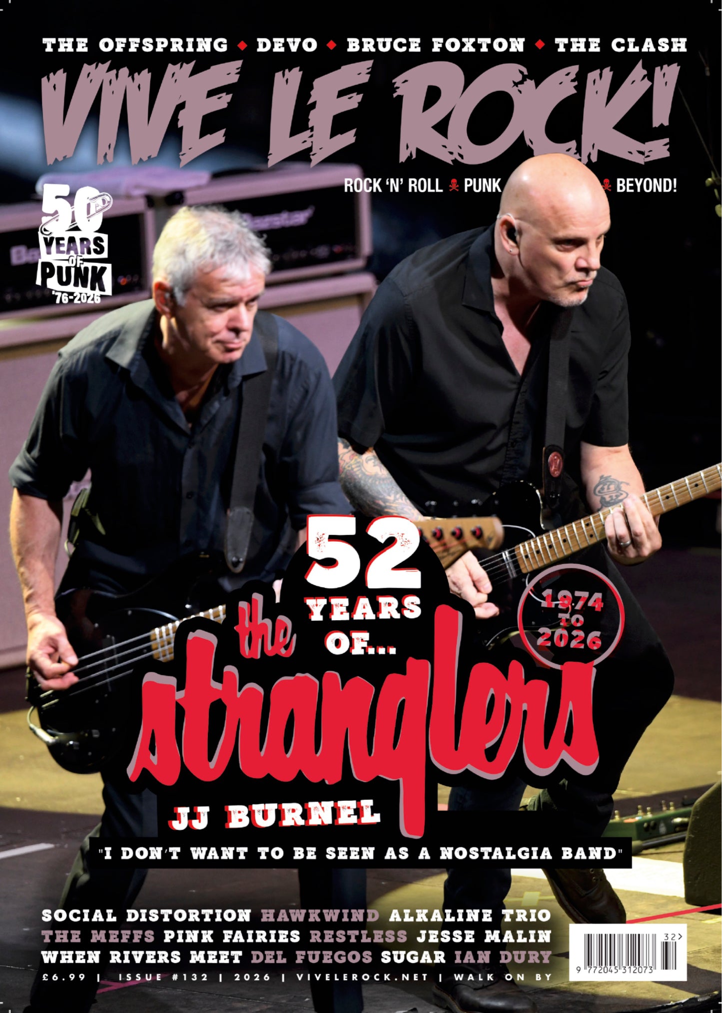 VIVE LE ROCK 132: 52 YEARS OF THE STRANGLERS - PRE-ORDER!!